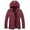 Wine, variant on Daznico Jackets for Men,Lightweight Winter Jacket Warm Quilted Padded Coat for Cold Weather Windproof Outdoor Insulated with Hood,Mens Winter Coats,Size:3XL