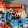 thumbnail image 6 of CAICJ98 Boys Summer Hawaiian Outfits Short Sleeve Button Down Shirt and Shorts Vacation Set for Kids Toddler Summer Clothes Set (Red,6 Years), 6 of 6