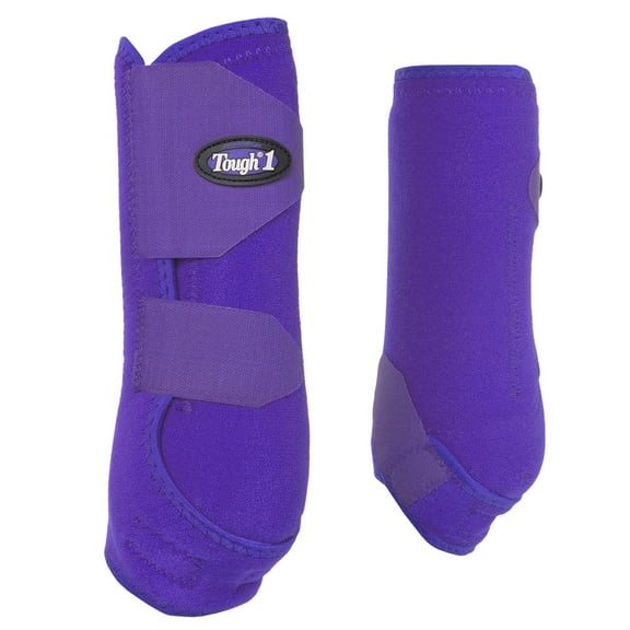 Tough 1 Vented 2pk Front Sport Boots Purple L