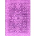thumbnail image 1 of Ahgly Company Indoor Rectangle Abstract Pink Modern Area Rugs, 5' x 7', 1 of 4