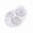 White, variant on HOARBOEG 3-in-1 Egg Slicer, Fruit Cutter, Manual Multi-Function Kitchen Tool for Slicing, Wedging and Dicing ,with Interchangeable Stainless Steel Wire Heads for Eggs, Dishwasher Safe (6-Inch Tall)