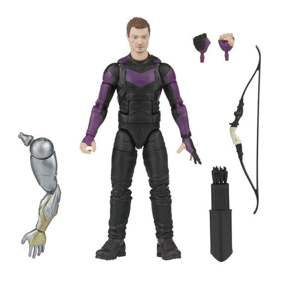 Marvel Legends Series MCU Disney Plus Marvel’s Hawkeye Action Figure 6-inch Collectible Toy, 4 Accessories and 1 Build-A-Figure Part