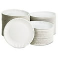 Nature's Own Green Label Paper Plates, 6", White, 100 Ct