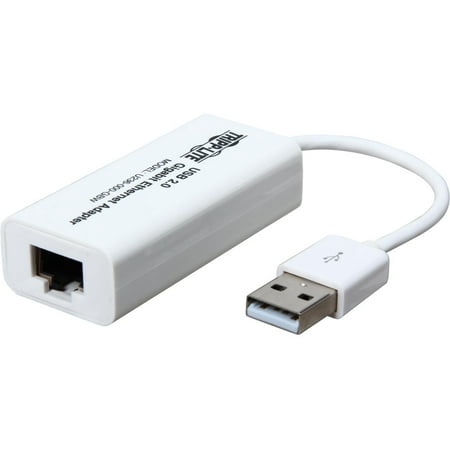 UPC: 0037332183279 | Tripp Lite U236-000-GBW USB 2.0 Hi-Speed to Gigabit Ethernet NIC Network Adapter White