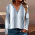 thumbnail image 2 of jjayotai Long Sleeve Shirts for Women V Neck Tops Casual Outfits Business Casual Going out Tops Work Shirts Fall Clothes 2026, 2 of 6