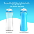 thumbnail image 4 of Neoprene Insulated Water Bottle Sleeve for Cirkul 22oz, Sweat Absorbing, Ice Retention, Practical and Stylish, 20x10cm, 38g, Designed, 4 of 7