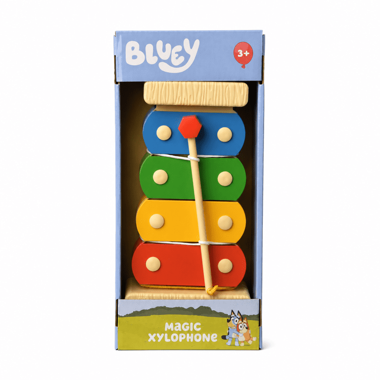 Bluey Magic Xylophone with Child-Safe Mallet photo 1