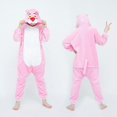 Pink Panther Animal Pajamas Unisex Kids Cosplay Costume Onesie Kigurumi