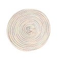 thumbnail image 2 of 1PC Cotton Table Mat Noise-reducing Soft Cotton Woven Set Heat Insulation Anti-scald Water-absorbent Noise-reducing Table Mat Cup for Elegant Table Decor, 2 of 9
