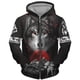 thumbnail image 4 of Sudadera con capucha y cremallera con estampado 3D de lobo y animal genial para hombre y mujer, moda urbana, jersey de gran tamaño para niños, talla europea Y2K, 4 of 4