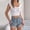 c01White, variant on Going Out Sleeveless Half Shirts for Women Fashion Solid Color Sports Summer Loose Cropped T Shirts Casual Square Neck Tops Yellow M