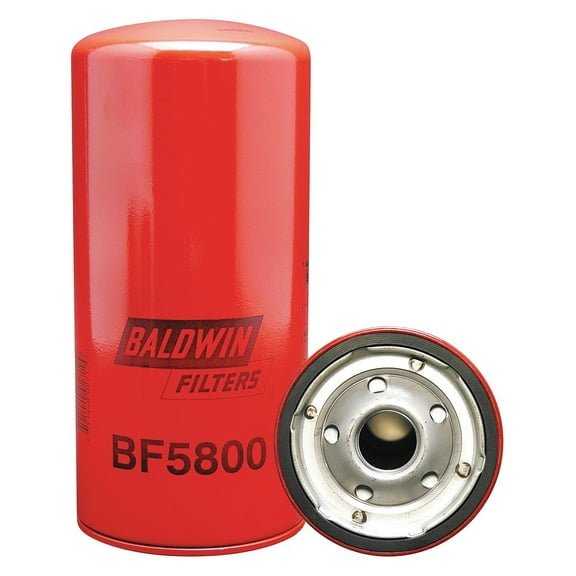 Baldwin Filters Fuel Filter, Spin-On Filter Design Includes I. Gasket BF5800