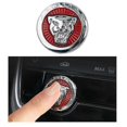 thumbnail image 1 of Button Start Center Control Switch Knob Head Decorative Sequin Cap Cover Decal Trim Fit For Jaguar Xfl Xe Xel Xj Xjl F-pace F-type, 1 of 5