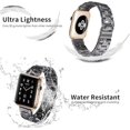 thumbnail image 4 of SHILIU-Quick Release Resin Watch Band 20mm 22mm Smartwatch Lightweight Replacement Watch Straps Bracelets 20mm 22mm With Stainless Steel Buckle, Cleaning Cloth and Adjustment Tools for Women Men, 4 of 4