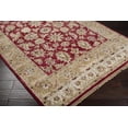 thumbnail image 2 of Surya Timeless Area Rug TIM-7901 Red Leaves Vines 5' 6" x 8' 6" Rectangle, 2 of 3