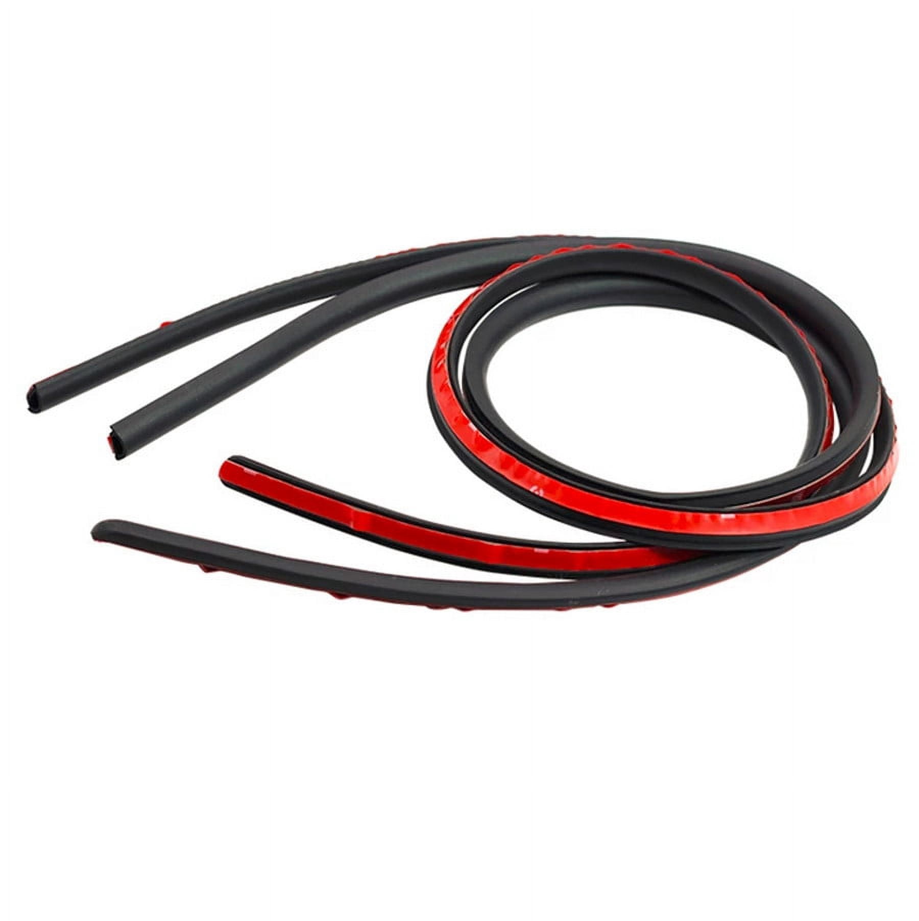 Zyutaosan 3.6M Car Hood Vulcanization With Air Vent Rubber Sealing Strip Auto Rubber Seal Strip For Engine Covers Sealant Universal Waterproof Soundproof Auto Accessory