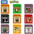 thumbnail image 2 of GBC Game Cartridge 16 Bit Video Game Console Card Series Battle Factory Blue Kaizo Brown Christmas Orange for, 2 of 5