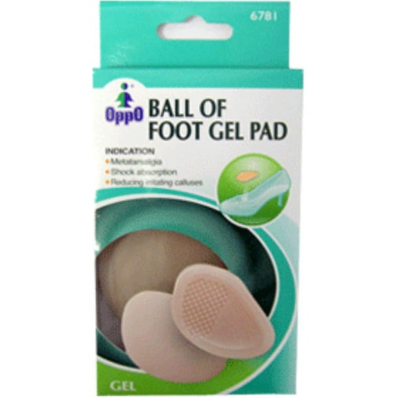 Oppo Gel Ball of Foot Pads [6781] 1 Pair