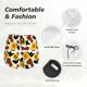 thumbnail image 4 of Balery Cow Print Sunflower Pantalones cortos deportivos para mujer con forro y dos bolsillos, elásticos, para entrenamiento, gimnasio, yoga-Medium, 4 of 7