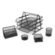 thumbnail image 4 of Juego Organizador Kishnell para Escritorio Oficina 5 Pcs Malla Mesh, 4 of 5
