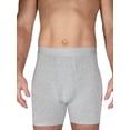 thumbnail image 3 of George Men's Soft Touch Rayon Boxer Briefs, 3 Pack, 3 of 6