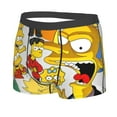 thumbnail image 2 of Simpsons Men's Breathable Boxer Briefs Soft Stretch Moisture-Wicking Underwear Medium, 2 of 9