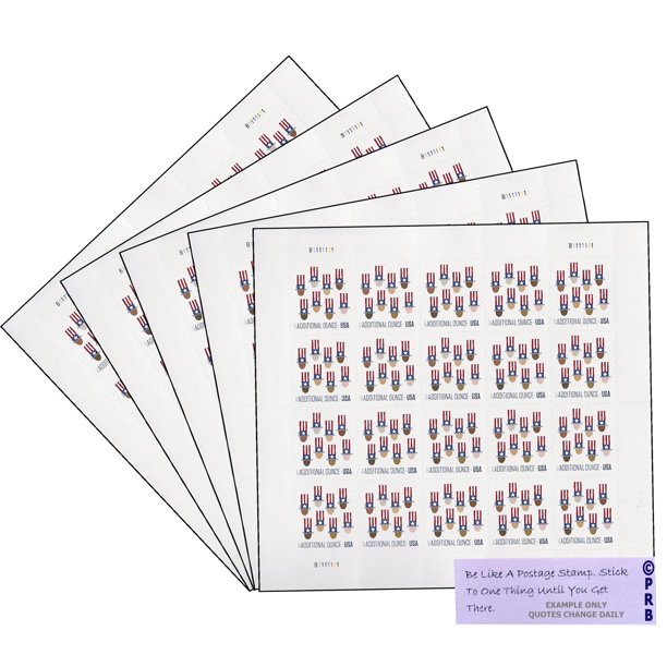 Uncle Sam’s Hat USPS ADDITIONAL Ounce Rate Forever Postage Stamp 5