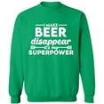 thumbnail image 2 of OXI Crewneck Sweatshirt - Casual Sweatshirts for Men's and Women Fleece Sweatshirt Long Sleeve- Irish Green 3X-Large, 2 of 2