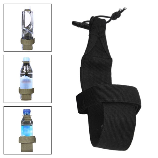 Bolsa para portavasos de agua shamjiam portabotellas de agua ajustable negro