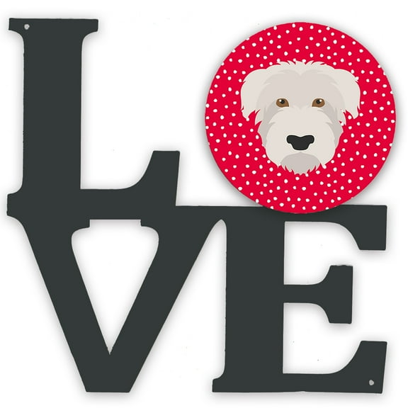 Glen of Imaal Love Metal Wall Artwork LOVE