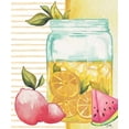 thumbnail image 2 of Medley, Elizabeth 12x14 White Modern Wood Framed Museum Art Print Titled - Cool Refreshments II, 2 of 4