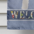 thumbnail image 4 of Carolines Treasures BB8284CHF Wire Fox Terrier Welcome Flag Canvas House Size  Large multicolor, 4 of 4