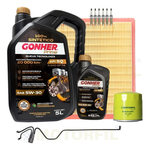 Kit De Afinacion Town  Country 01-03 3.8l Gonher 5w30