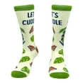 thumbnail image 3 of Men's Lets Cuddle Socks Funny Snake Constrictor Hug Joke Footwear, 3 of 4