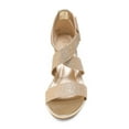 thumbnail image 4 of Women's Elastic Ankle Strap Wedge Sandals, 4 of 5
