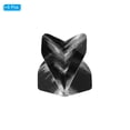 thumbnail image 3 of Uxcell Dart Flights, 6 Pack PET Standard Darts Accessories Black, Gray, 3 of 5