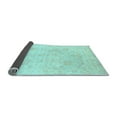 thumbnail image 2 of Ahgly Company Indoor Rectangle Oriental Light Blue Modern Area Rugs, 8' x 12', 2 of 4