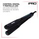 thumbnail image 4 of iPRO - Plancha de Cerámica Diamante Soft Touch con Pantalla LED, Uso Profesional, Agarre Antideslizante, Control Digital de Temperatura, Apagado Automático, Cable de 2 m, 4 of 5