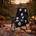 thumbnail image 5 of Flannel Sofa Blanket, Soft 39.4 X 59.1 inch Fabric Provides Lightweight Warmth, Versatile Indoor Throw for Couch Bed Reading and Everyday Comfort, Easy to Use Design, B, 5 of 6