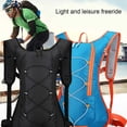 thumbnail image 3 of Sonducket Bolsa de chaleco para correr plegable profesional transpirable mochila de montar resistente al desgaste mochila de vejiga viajes al Mochilas de mochilero Rosa roja, 3 of 6