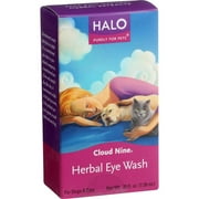 Angle View: Halo Purely For Pets Cloud Nine Herbal Eye Wash - .25 oz