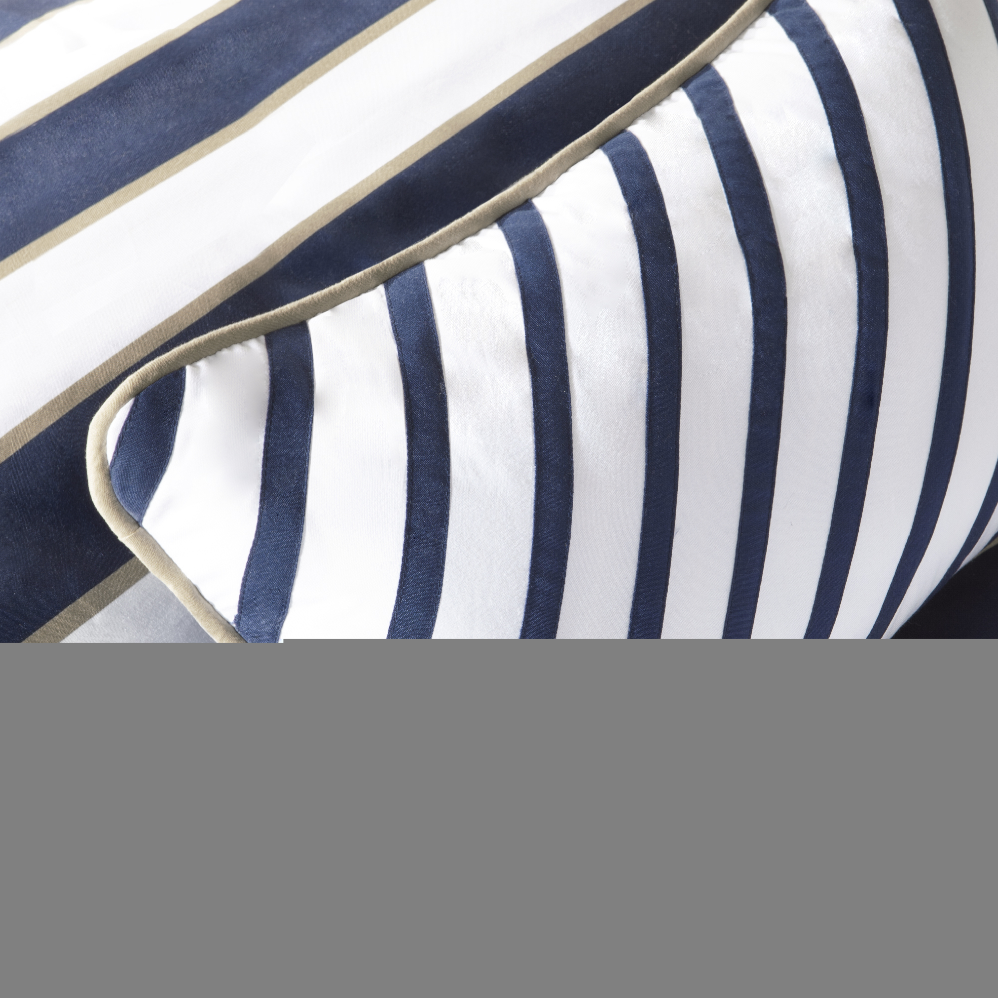 Home Essence Teen Cody Navy Stripe 3 Piece Duvet Cover Set, Twin/Twin-XL - image 5 of 13