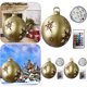 thumbnail image 3 of 3 Uds 60cm Inflable Navidad PVC Resplandor Fiesta Nuevo (dorado 3), 3 of 5