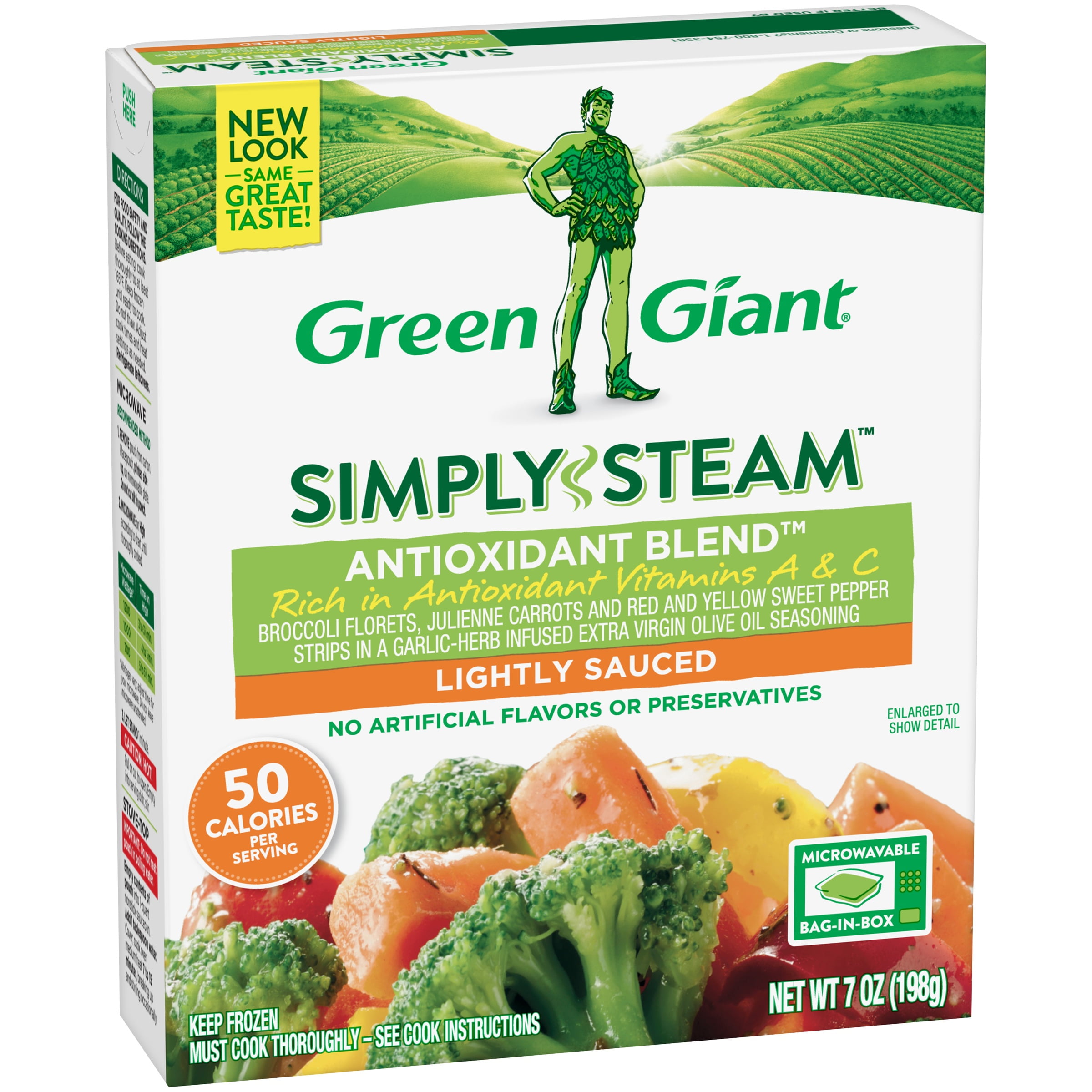 Green Giant Antioxidant Blend Nutrition Facts Nutrition Pics