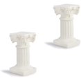 thumbnail image 1 of Pilares romanos blancos Columnas griegas Mini decoraciones de resina para estilo moderno Estatua de decoración para interiores y exteriores (1 pieza, blanco) JAMW Sencillez, 1 of 5