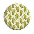 thumbnail image 4 of Spare Tire Cover, Cute Corn Bean Wheel Cover Tire Covers For Trailers Car Truck Camper Universal Tire Covering Fits Diameter14"-17", 4 of 4