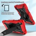 thumbnail image 2 of Hoibon for Walmart Onn 7 Core 2026 Case 7 Inch Heavy Duty Soft Silicone with Kickstand Protective Cover with Shoulder Strap Compatible with for Onn 7 Core 2026 Model 36020962 (RedBlack), 2 of 7