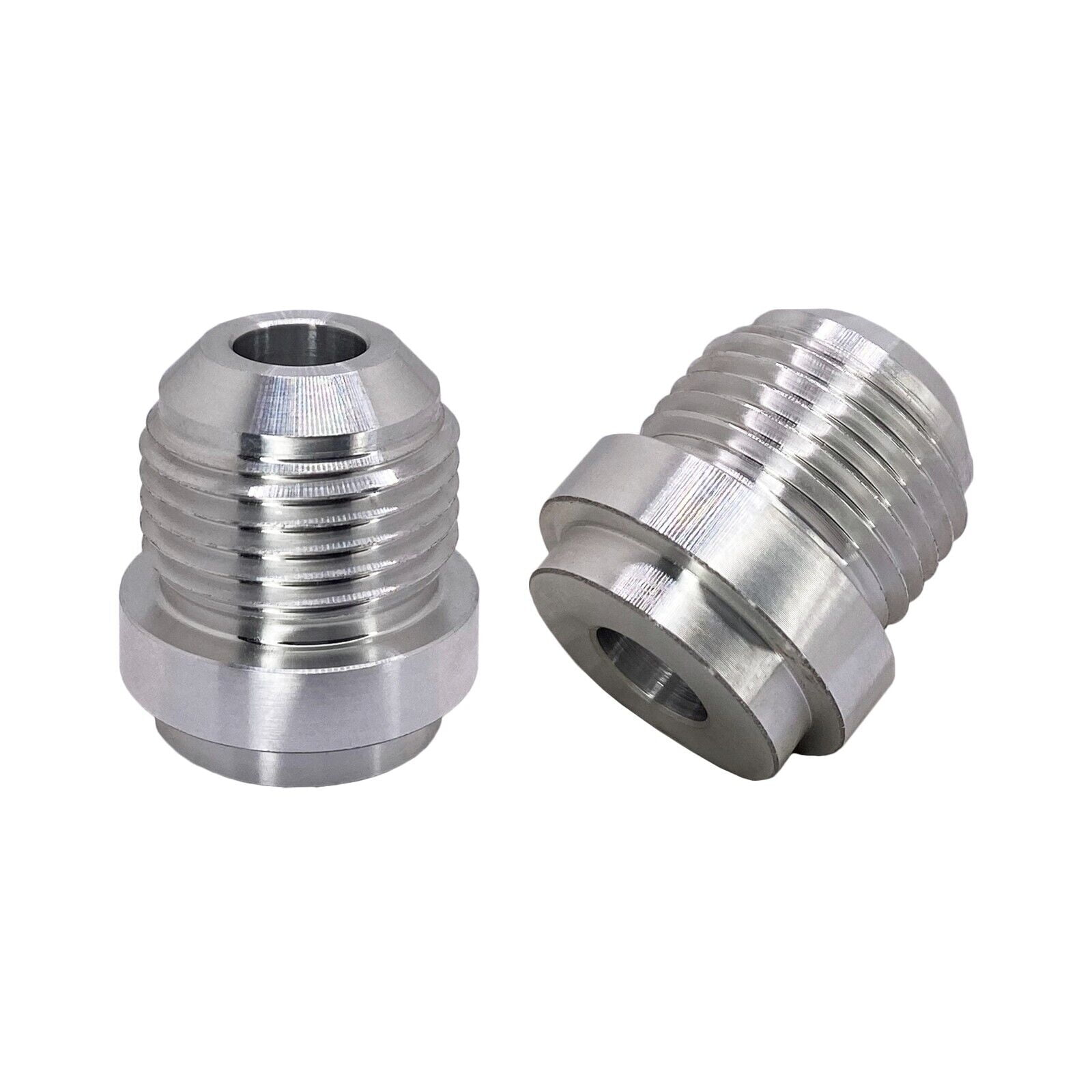 AN8 Weld On Bung Aluminum Male Flare Weldable Fuel Tank Fitting AN8 JIC