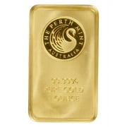 1 oz Gold The Perth Mint Bar w/ Assay Card