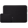 thumbnail image 1 of Housse d'Ordinateur Portable 14 Pouces RAINYEAR Étui Protecteur Doux Rembourré avec Fermeture Éclair Sac de Transport avec Pochette pour Accessoires, Compatible avec Notebook 14 Pouces Tablette Chromebook (Noir), 1 of 1